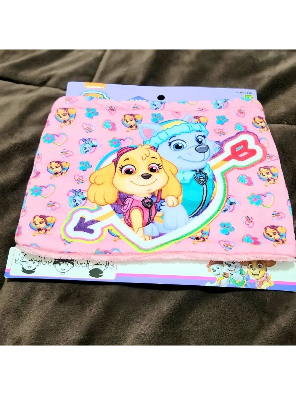 NWT Nickelodeon PAW Patrol Neck Warmer Size 2 - 6X